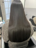 トレヘアー 京都 烏丸(tRe hair)&nbsp;アッシュグレー × 髪質改善トリートメント　/ 艶髪 / 美髪