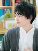 ■くすみブルー束感ニュアンスミニウルフ107北浦和20代30代40代