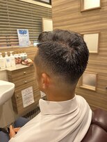 銀座マツナガ 神田店&nbsp;40達50代爽やかイケメンフェードカット