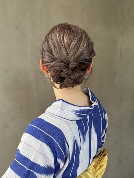 アマーク(a mark) 【住野　桃香】浴衣ヘアセット