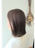 切りっぱなしボブ