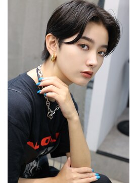 エトラ 渋谷店(etora) ショートカット×ひし形ショートボブ×前髪あり20代30代40代