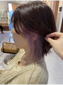 イヤリングカラー/ラベンダーカラー/ラベンダーピンクカラー
