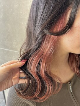 ラシサ(rashisa) インナーカラー"ペールピンク"