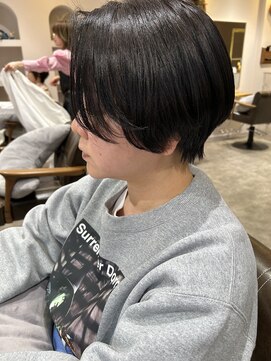 アンユヘアー 与野駅前店(unu.hair) 30代40代50代与野/イメチェン大人女性/ハンサムショート