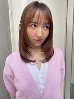 ノラギンザユー(NORA GINZA/U)&nbsp;顔まわりカットレイヤーカット顔まわりレイヤー前髪カット