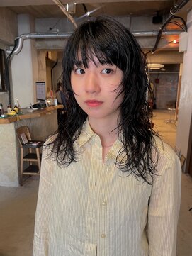 エイミー(amy.) ハッシュカット/パーマ/外ハネボブ/ワイドバング/オン眉