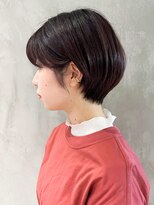 ショートくびれヘア顔周りレイヤー_ba335221