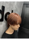 ピンクベージュカラー