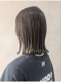 ホワイトグレージュデジタルパーマミニウルフ鶴ヶ峰HK69