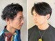 グラビートーキョー(GRABY tokyo)の写真/東京の有名サロン出身の男性スタリスト在籍◇パーマスタイルやハイライトで新しい自分を見つけよう♪