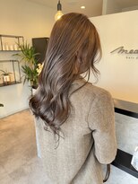 メデル(mederu)&nbsp;ブリーチなしカラーラテグレージュ大人可愛い透明感20代30代40代