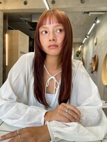 ソルトウォーター(SALT WATER)&nbsp;ミディアムヘア/デザインカラー/ハイトーン/恵比寿/代官山