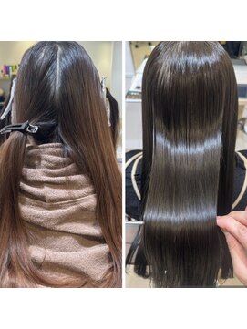 スープルカミサワ(SOUPLE.kamisawa) 【髪質改善x縮毛矯正】SILKストレート