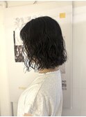 池袋/ボブパーマ/レイヤーカット/くびれボブ
