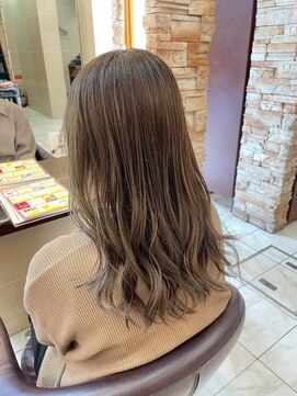 ルページ 千葉(lpage) 髪質改善/顔周りレイヤーカット/グレージュ[千葉/千葉駅]
