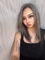 ラピス 福岡天神店(Lapis) やまでぃーハイトーンブリーチ&ダブルカラーエクステ髪質改善