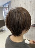 ショート/ハイライト/ロングレイヤー/髪質改善/円山/白髪ぼかし