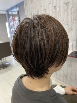 ショート/ハイライト/ロングレイヤー/髪質改善/円山/白髪ぼかし