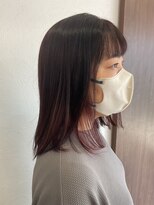 アリー(Ari-) デザインカラー インナーカラー パープルピンク