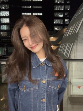 ブラン(Blanc Aoyama) レイヤーカット/顔まわりカット/ブリーチなし/ボブ/ミディアム