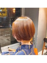 インス(ensue)&nbsp;20代30代小顔ショートレイヤー◎韓国風くびれヘア