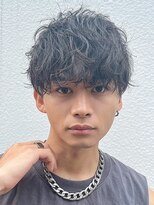 アイビーズ(IVYS)&nbsp;シャドウパーマルーズショートラウンドマッシュスパイラル