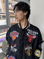 PARKiiiNG 心斎橋　ブリーチ/ダブルカラー/パーマ/メンズ【パーキング】&nbsp;ニュアンスパーマ