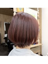 時わすれの森 ピンクとグラデーションボブ