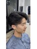 【SNSで大人気】メンズカット＋フェザーパーマ＋ヴィーナ￥9500