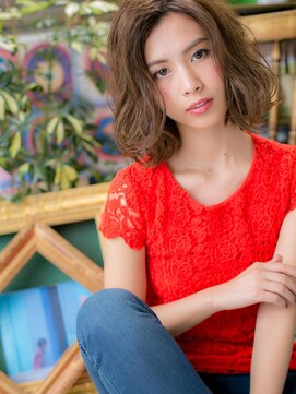 カバーヘア イヴ 戸頭店(COVER HAIR EVE) *+COVER HAIR+*…スタイリッシュ☆大人ボブa