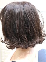 アフラワーヘア(a FLower HAIR) 切りっぱなし☆ガーリーボブ