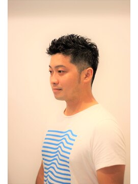 ノイセル(Noisyle) スッキリイメチェン!刈り上げツーブロックショートオールバック