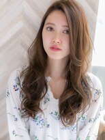 ローマ ギンザ(ROMA Ginza)&nbsp;『ROMA』優しい印象のふわ揺れ抜け感グレージュロング