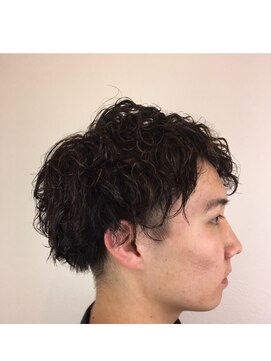シエル 四条河原町店(CIEL) 【 無造作パーマ × 刈り上げ 】