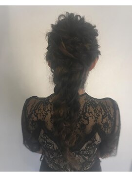 ヘアアンドケア エジェリラボ(hair&care egerie lab) lab.のカジュアルゆるアレンジ