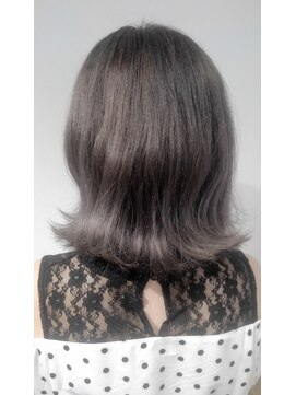 エイトタマプラ たまプラーザ店(EIGHT tamapla) 【EIGHTたまプラ】デザインカラー_切りっぱなしボブ