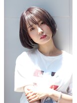 リタ(Lita)&nbsp;小顔ナチュラルボブ　ラベンダーベージュ　シースルーバング