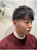 【MITSU】フェザーバング×マッシュショートレイヤー