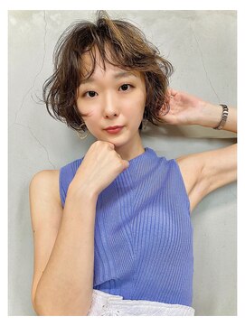 スティードトーキョー(Steed Tokyo) secret highlight × rough bob"ennui wave"【Steed/立川】