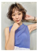 secret highlight × rough bob"ennui wave"【Steed/立川】