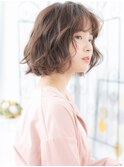 八潮/髪質改善/ナチュラルグラデーションゆるふわボブショートa