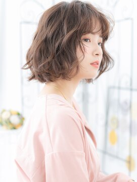 エイトサロン 八潮(8salon) 八潮/髪質改善/ナチュラルグラデーションゆるふわボブショートa