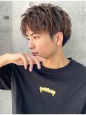 束感アップバングコンマヘア韓国マッシュ