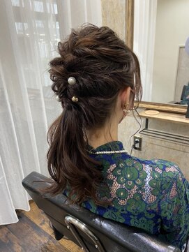 ファンド 千葉(fand) ヘアセット/パーティーセット/ヘアアレンジ／着物/編みおろし