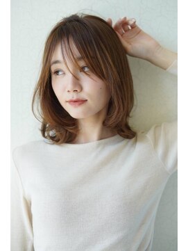 ネックス 表参道本店(nex) 前髪/シースルー/ウザバンク/鎖骨ミディアム