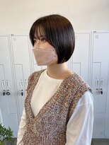 クリアーオブヘアー 池下店(clear OF HAIR)&nbsp;minibob＋ナチュラルブラウン