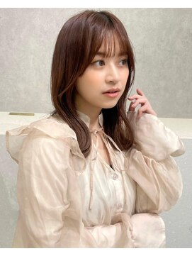 エジョン 三鷹店(Aejon) ショコラアッシュヘルシースタイルふんわりカールくびれヘア小顔