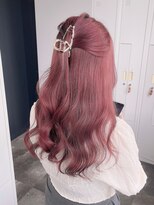 アヴァンス 神戸元町店(AVANCE.)&nbsp;ダブルカラーで叶う！ふんわりピンクカラー！