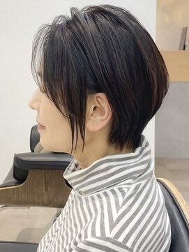 トト 船橋店(toto.) 黒髪/グレーベージュ/レイヤーロング/前髪パーマ[西船橋/津田沼]